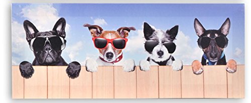 Tableau toile Chiens - Humour