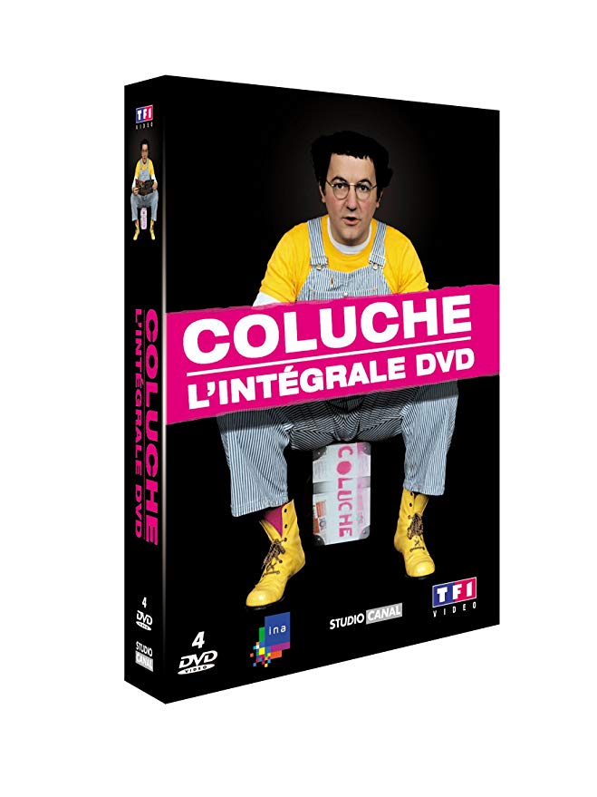 Coffret Coluche - 4 DVD