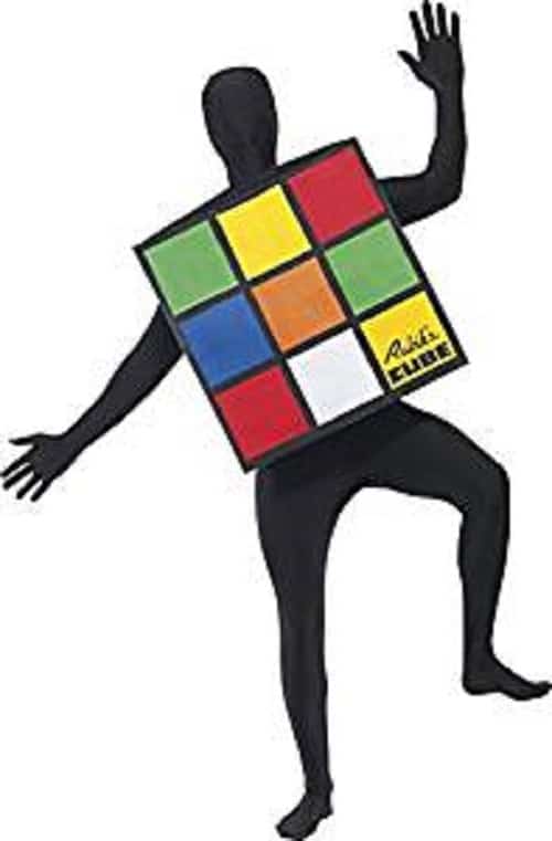 Déguisement Adulte Rubik's Cube, Multicolore