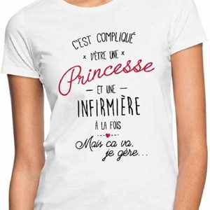 Princesse Et Infirmière À La Fois T-Shirt Femme