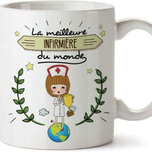 Mug Infirmière Tasses Originales de café et Petit-déjeuner